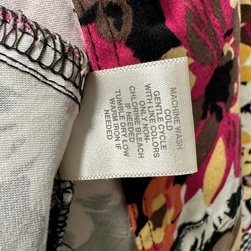 Floral Print Cotton Lightweight Stretch Jacket NWT - Picture 5 of 7